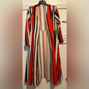 Open Front Retro Dress/Jacket/Duster